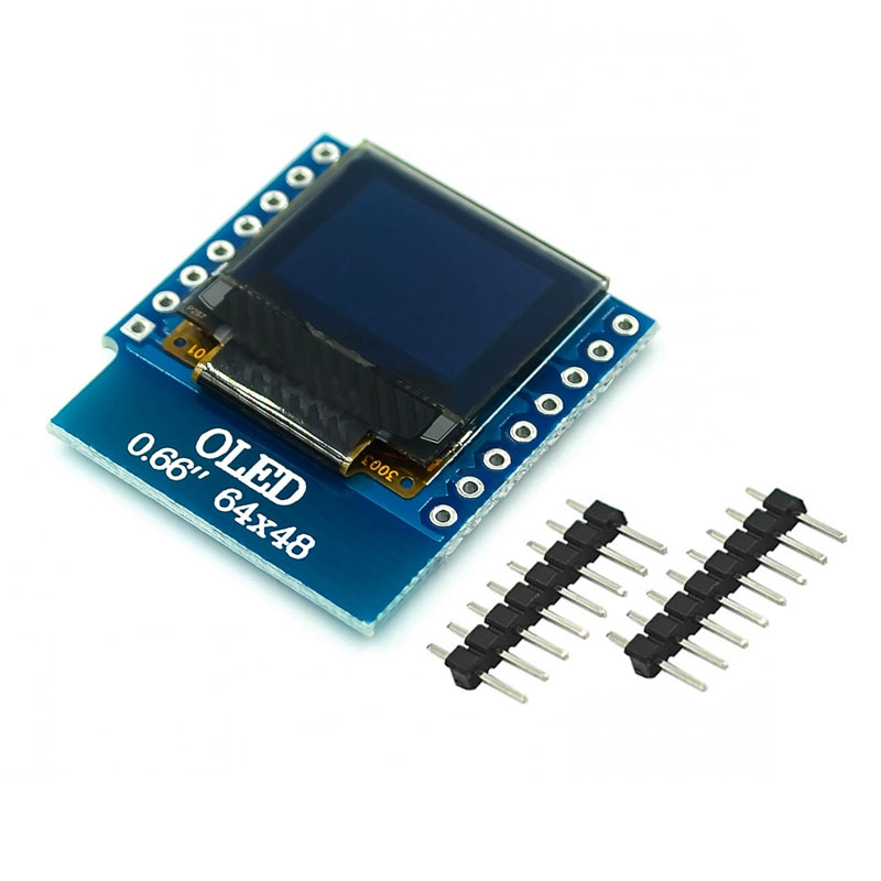 Smart Garden Esp32 - 0.66インチ OLED LED LCDディスプレイシールド WEMOS D1