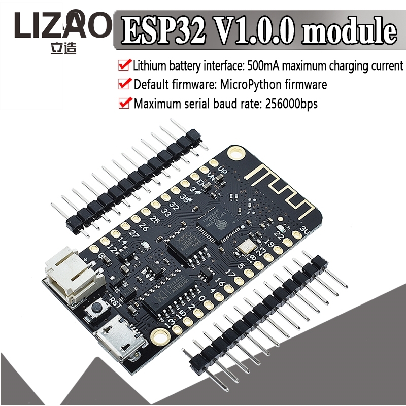 Smart Garden Esp32 - ESP32 WEMOS Lite V1.0.0 WiFi Bluetoothモジュール