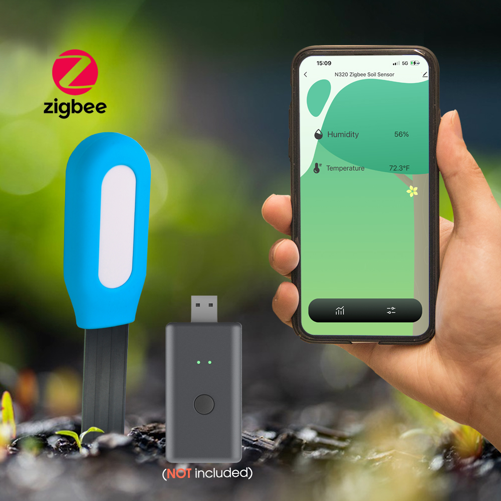 スマート Zigbee 土壌センサー 家庭菜園 温室 植物  - Smart Garden Greenhouse のレビューと価格