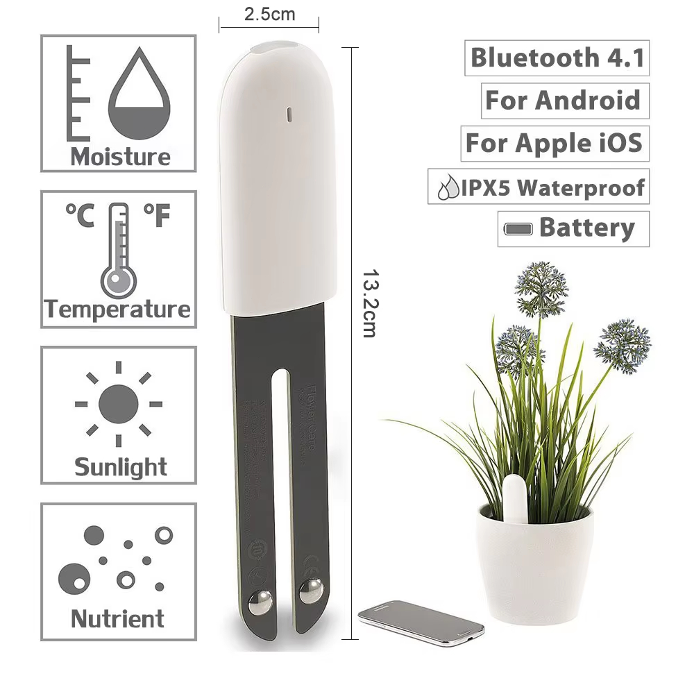 スマート土壌テスター フラワーモニター 土壌水分栄養素光温度 - Smart Garden Nutrients のレビューと価格