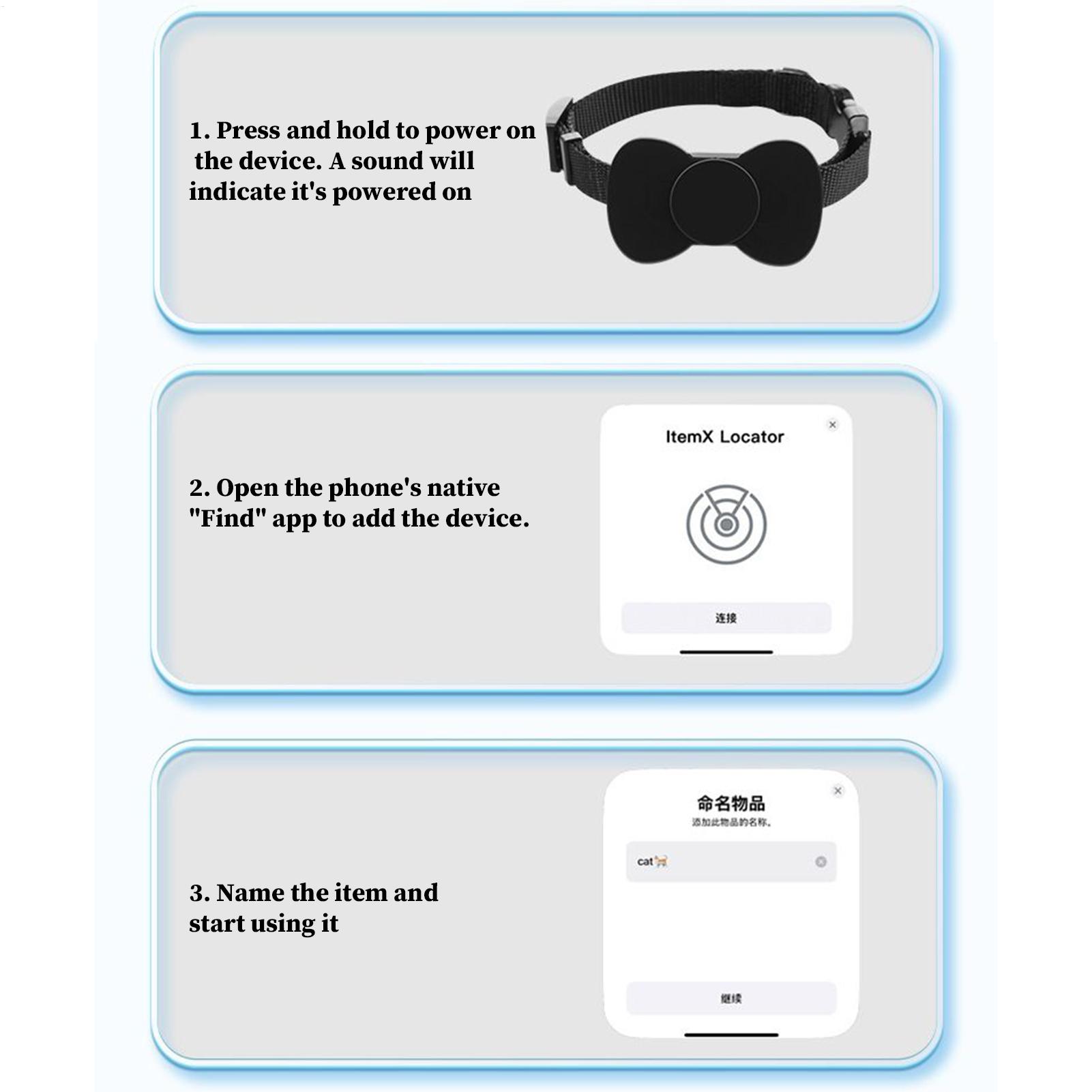 GPS 首輪猫動物追跡装置スマートロケーター快適なペットハー - Smart Garden Devices のレビューと価格