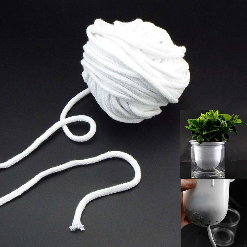 自動給水綿芯ロープ 3mm 4mm 5mm 自動徐放性コード - Smart Garden Technology のレビューと価格