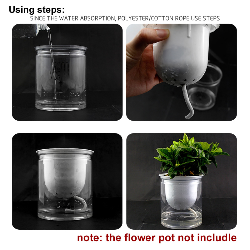自動給水綿芯ロープ 3mm 4mm 5mm 自動徐放性コード - Smart Garden Technology のレビューと価格