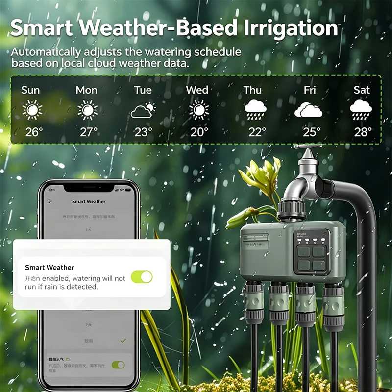 植物自動給水システム WiFiスマートタイマー RF433  - Smart Garden Technology のレビューと価格