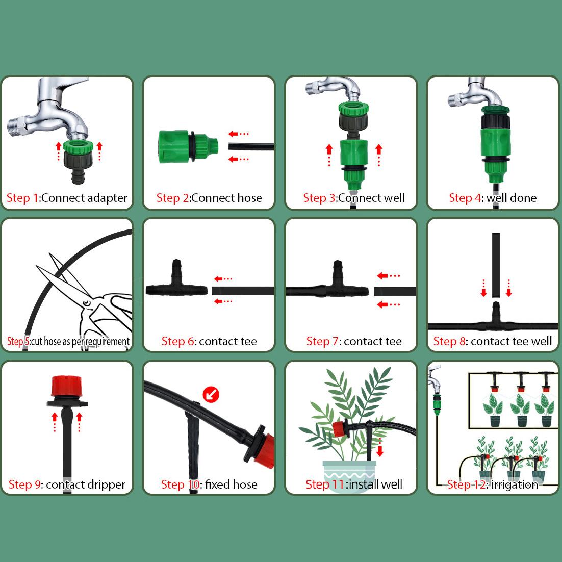 調整可能な再利用可能な温室キット,灌漑システム,ガーデンホー - Smart Garden Technology のレビューと価格