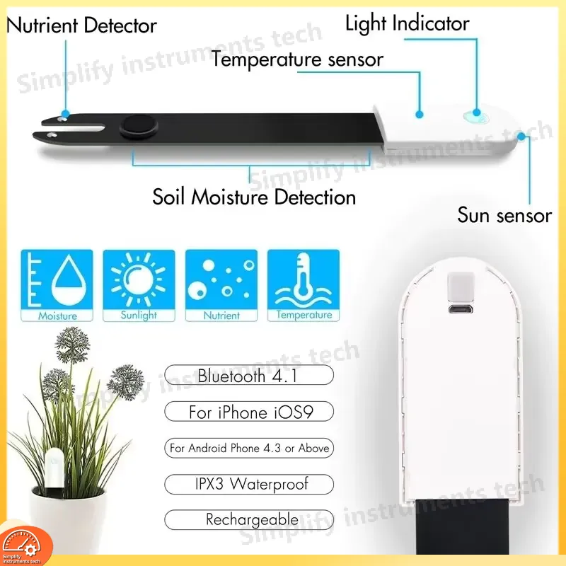 スマート土壌水分センサー温度モニター自動灌漑システム植物散水 - Smart Garden Devices のレビューと価格
