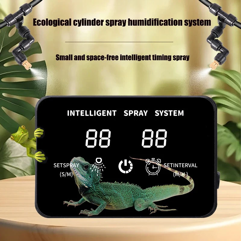 インテリジェント爬虫類スプレー灌漑タイマーシステム ミスト熱 - Smart Garden Click And Grow のレビューと価格
