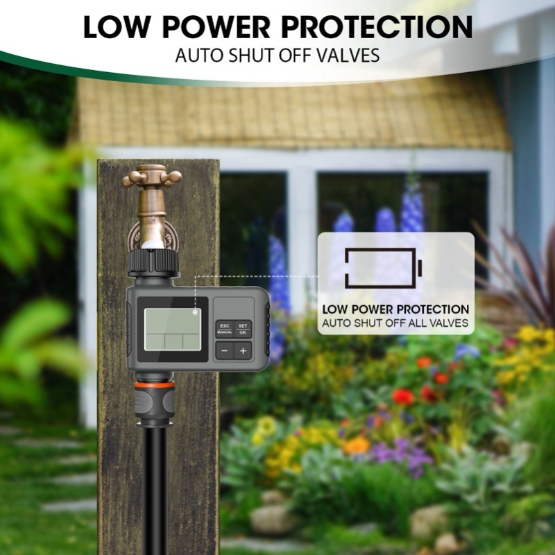 スプリンクラータイマー スマートプログラマブルデジタルガーデ - Smart Garden Irrigation System のレビューと価格