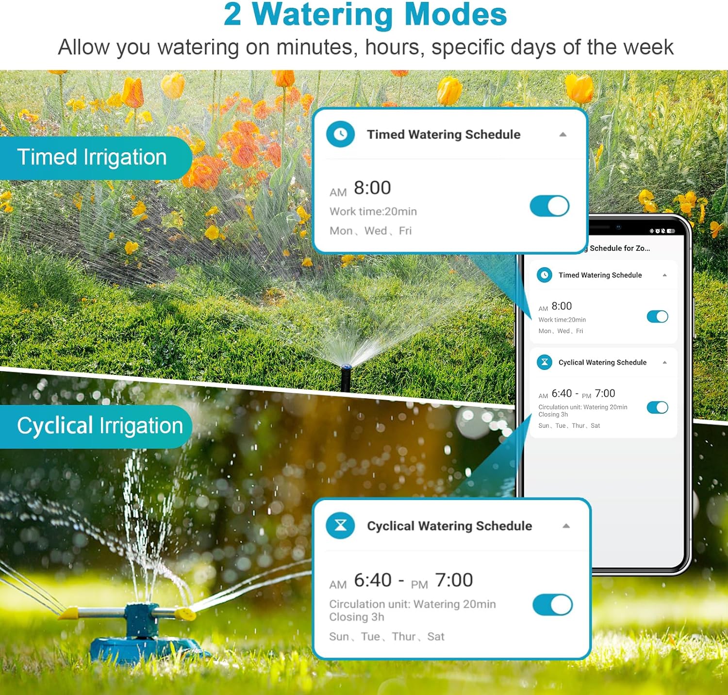 Insoma Wifi 自動散水タイマー リモートガーデンウ - Smart Garden Sphagnum Moss のレビューと価格