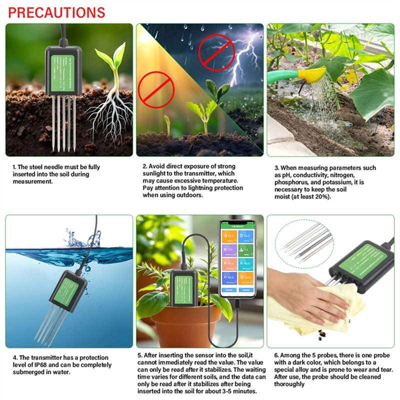A92P スマートアンドロイド用土壌水分テスターアナライザー - Smart Garden Nutrients のレビューと価格