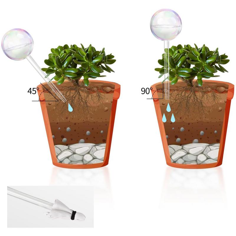 自動植物散水電球,透明なガラスの散水のための灌漑システム - Smart Garden Technology のレビューと価格