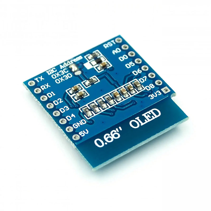 0.66インチ OLED LED LCDディスプレイシールド - Smart Garden Esp32 のレビューと価格