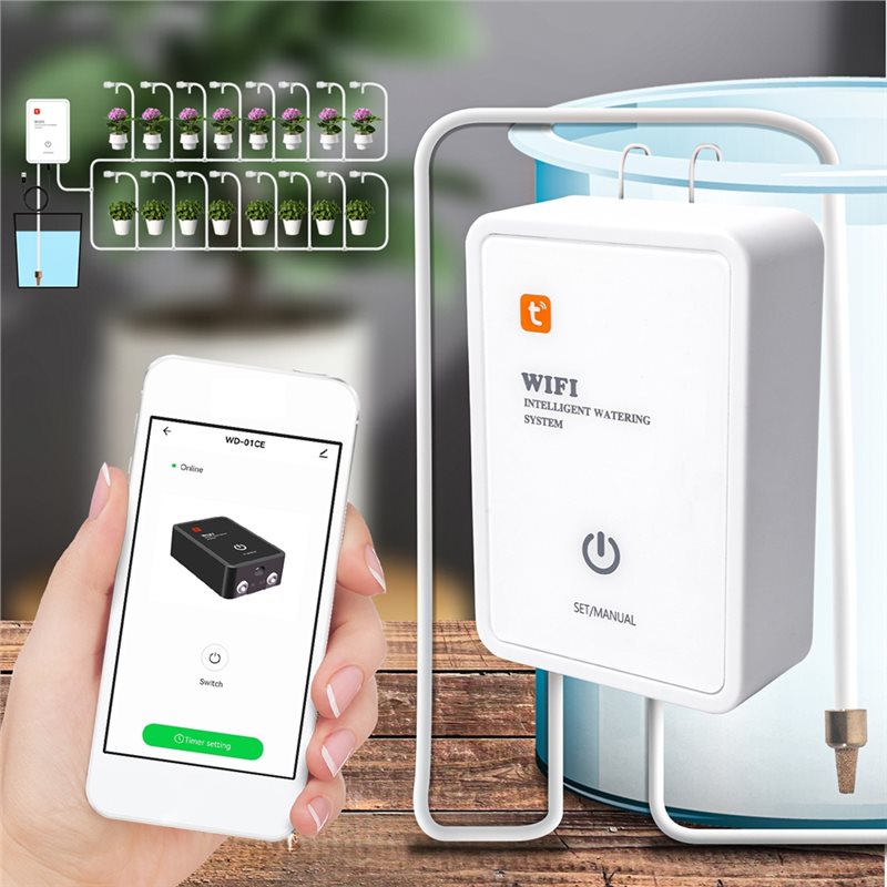 ABMR-TuyaスマートWiFiガーデンコントロール散水装 - Smart Garden Devices のレビューと価格