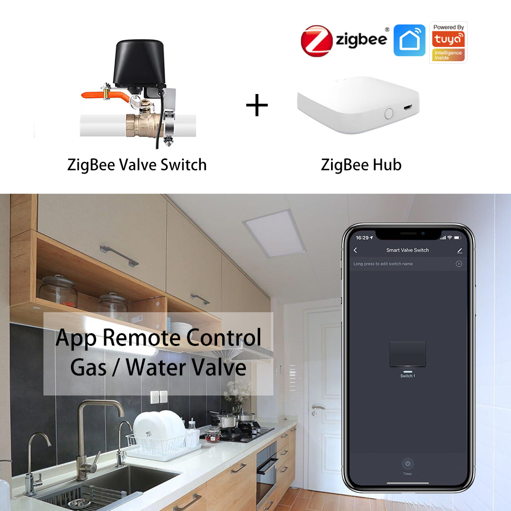 ZigBee 水/ガスバルブリモートコントロールシステムゲー - Smart Garden Irrigation System のレビューと価格