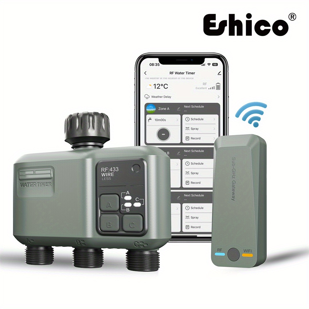 Eshico スマート スプリンクラー タイマー: 2x W - Smart Garden Irrigation System のレビューと価格