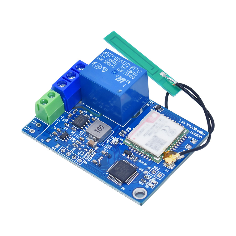 1/2チャンネルリレーモジュールSMS GSMリモートコント - Smart Garden Greenhouse のレビューと価格