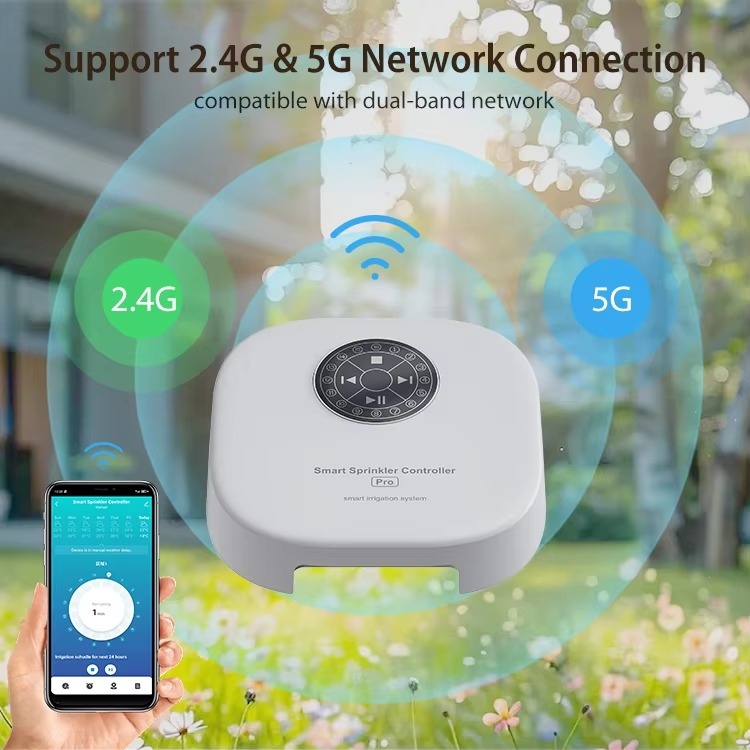 Tuya WiFiスマートスプリンクラーコントローラー 16 - Smart Garden Watering のレビューと価格