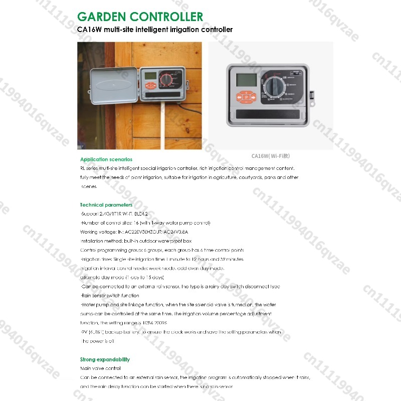 WiFi温室水タイマー スマート自動家庭菜園および自動散水シ - Smart Garden Greenhouse のレビューと価格