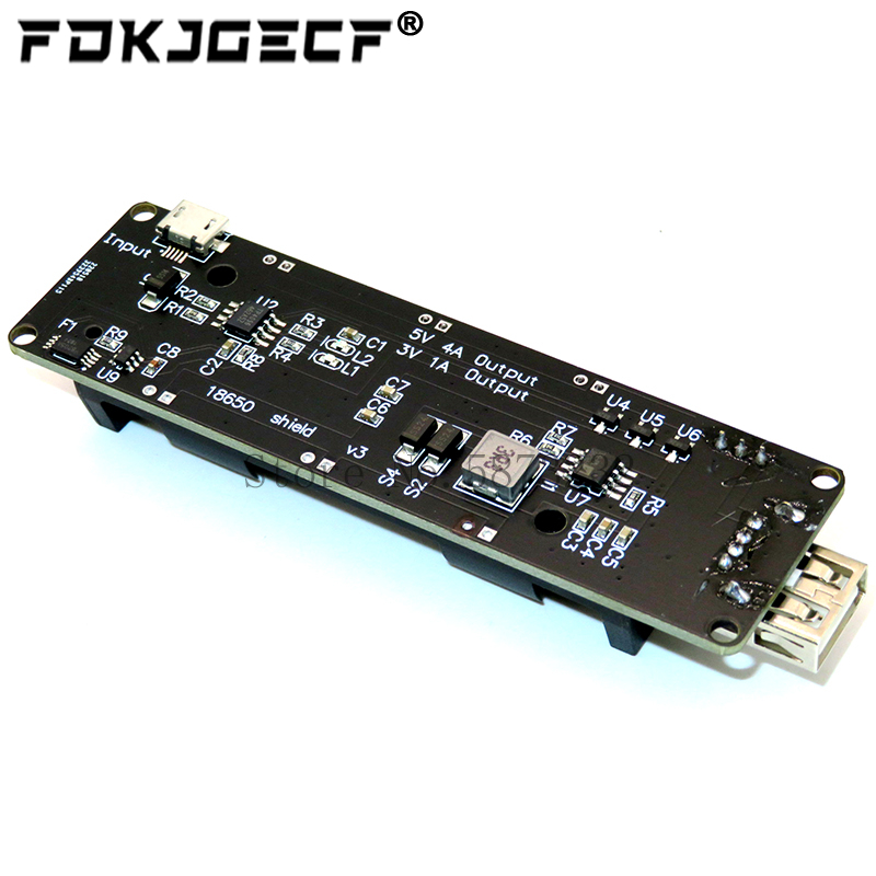 Wemos 18650バッテリー充電器ボード,2つのUSBポ - Smart Garden Esp32 のレビューと価格